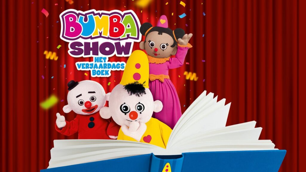 De nieuwe Bumba-show Het Verjaardagsboek is dit najaar te zien in de Vlaamse theaters - © Studio 100