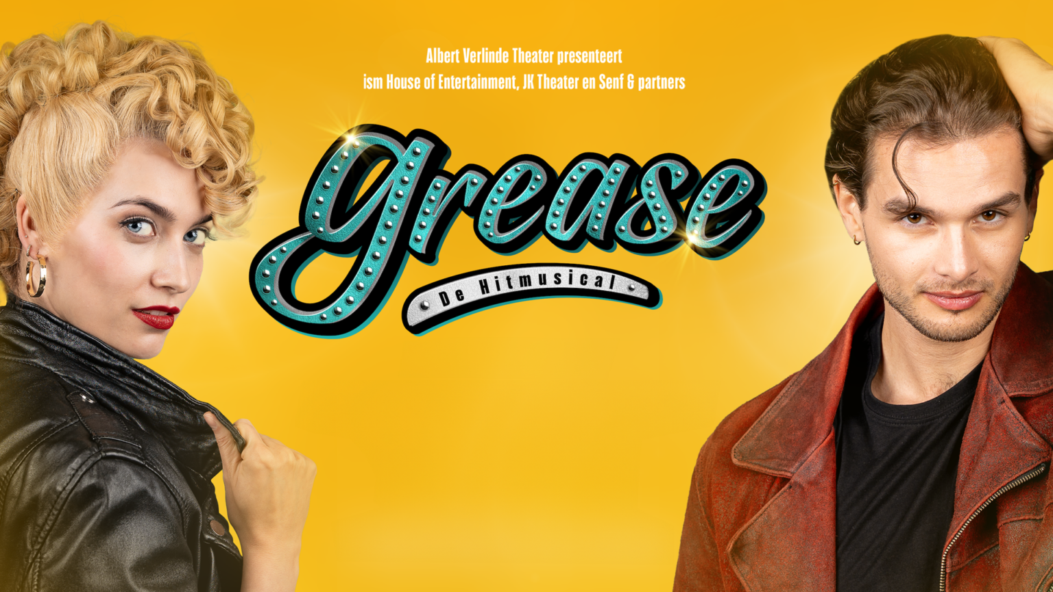 Grease, met Tinne Oltmans en Danny Dorland in de hoofdrollen, is te zien vanaf 12 september - © House of Entertainment