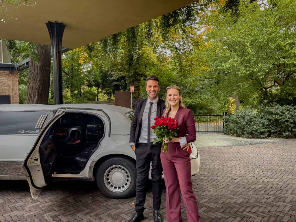 Helle Vanderheyden en Tom Dingenen tekenen present als de Vlaamse Julia Roberts en Richard Gere - © Allemaal Cultuur