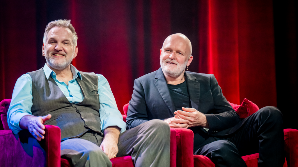 Cabaretduo Kommil Foo ontving dit jaar de Lifetime Achivement Award - © Jokko