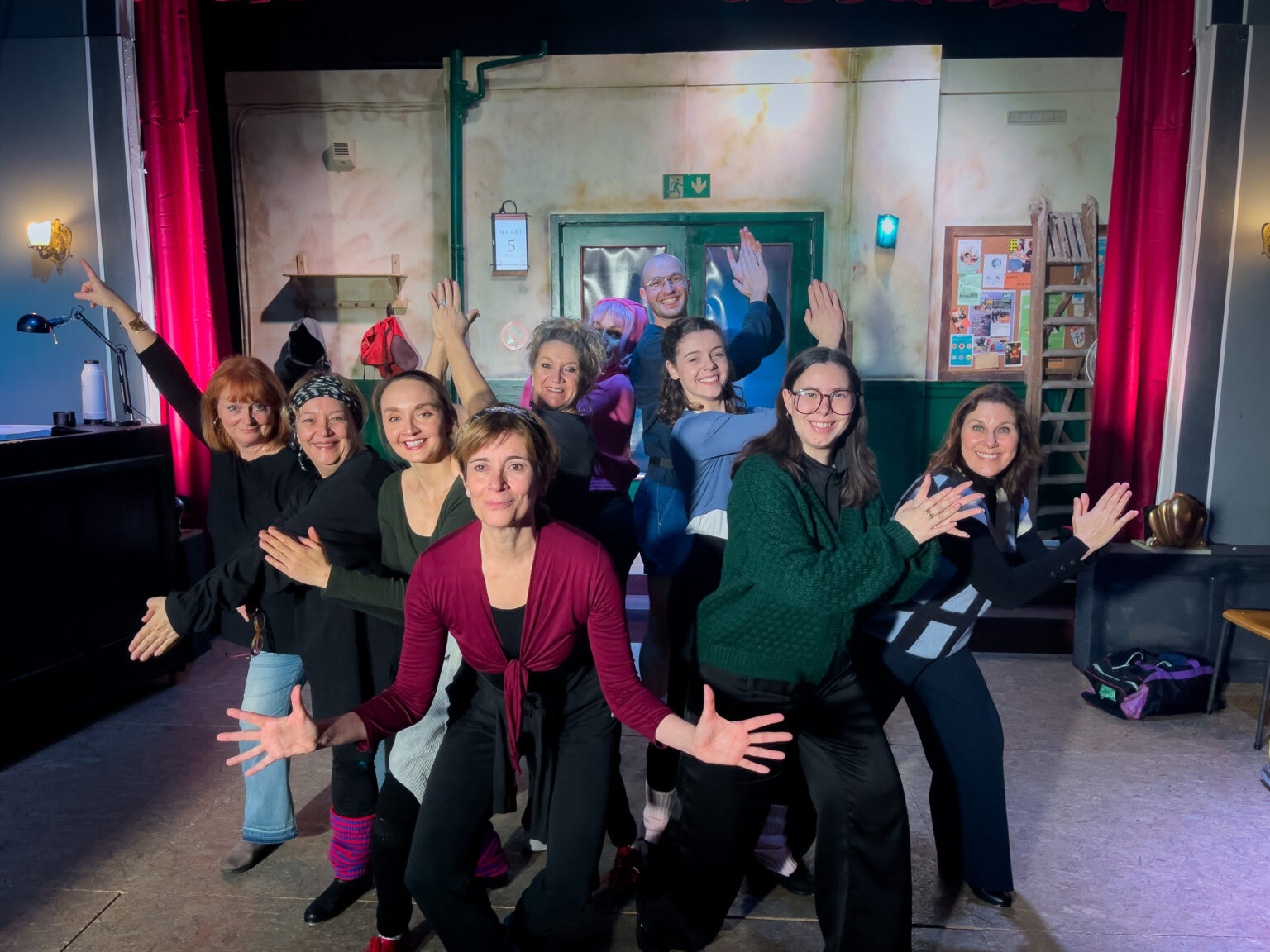 De cast van Stepping Out - © Allemaal Cultuur