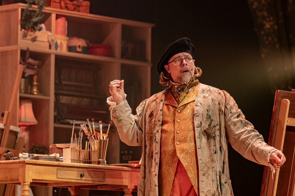 De Nachtwacht doet beroep op kunstenaar Valron om een cadeau te maken voor Vega - © Studio 100