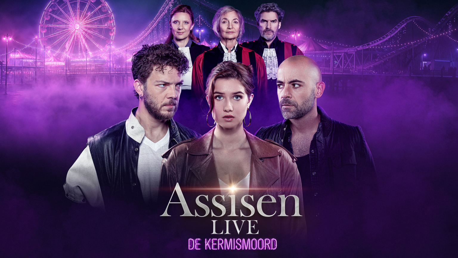 Vandaag werd het affichebeeld van Assisen Live - De Kermismoord onthuld - © Backstage Producties